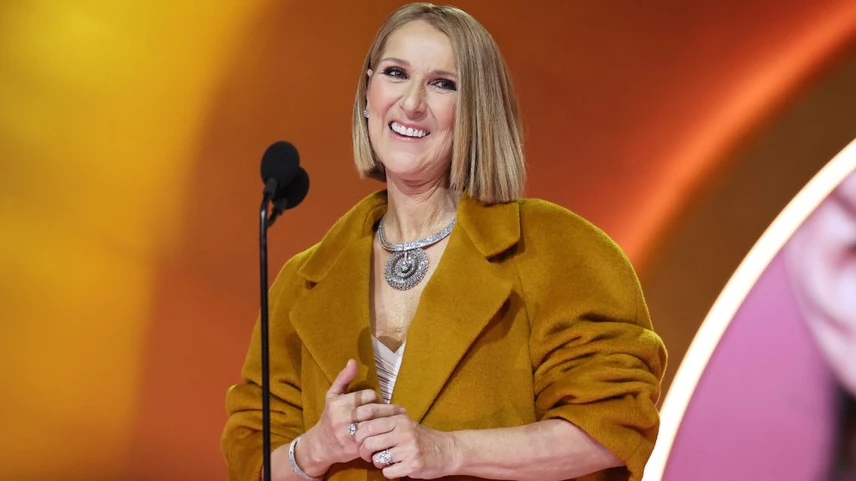 Céline Dion 2024-ben a Grammy-díjátadón