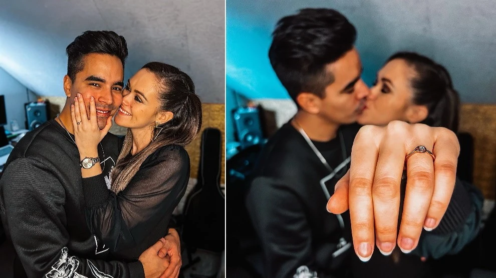 Fen Ya Ou két év után kérte meg Békefi Viki kezét (Fotó: Facebook)