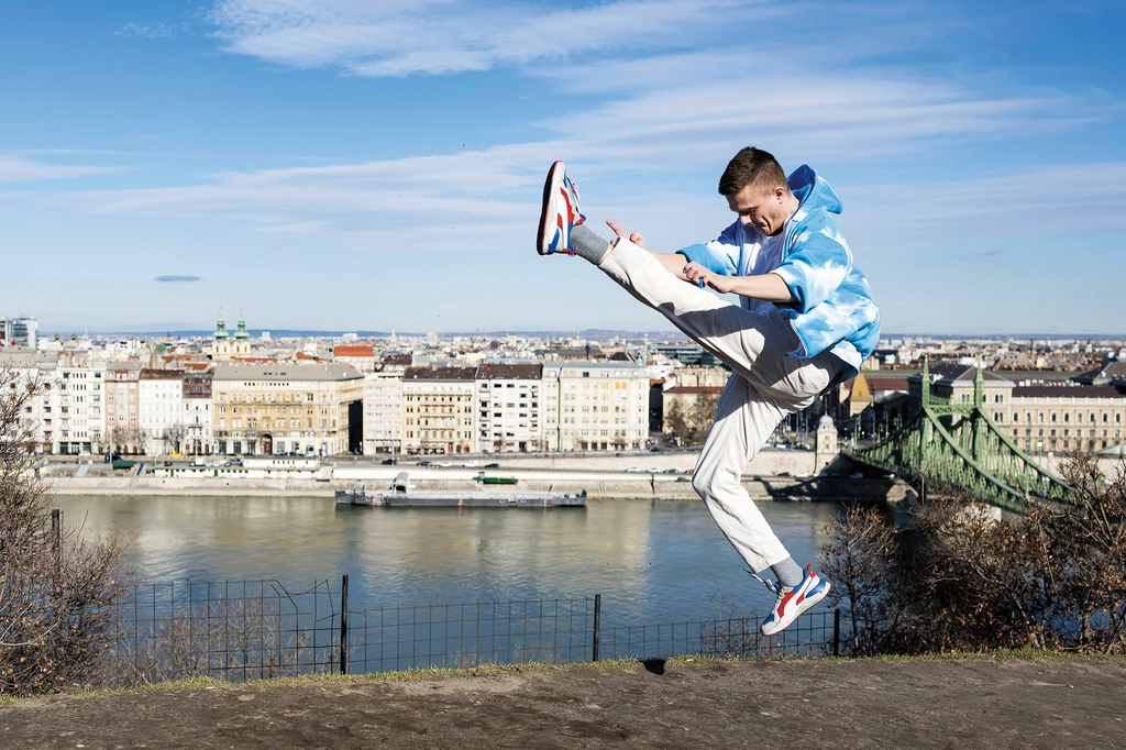 Tíz éven át karatézott, a mozgás ma is mindennapjaihoz tartozik (Fotó: Schumy Csaba)