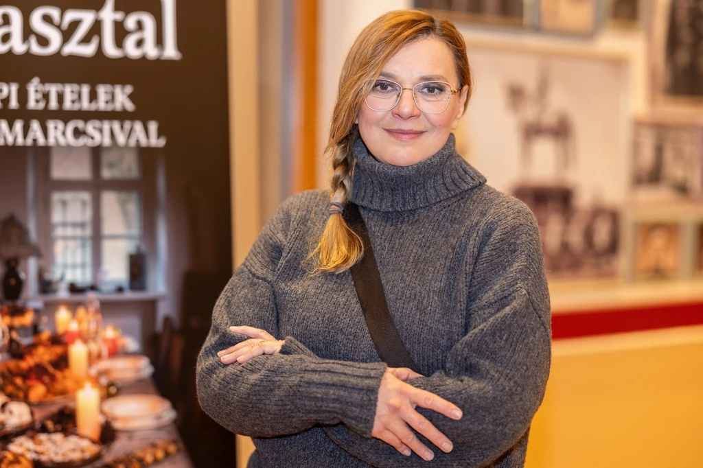 Borbás Marcsi szeretne, de nem tud szexin nézni Fotó: Trenka Attila