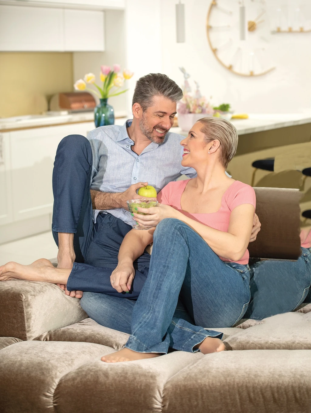 Férjével, Varga Ferivel (Fotó: Borzi Vivien)