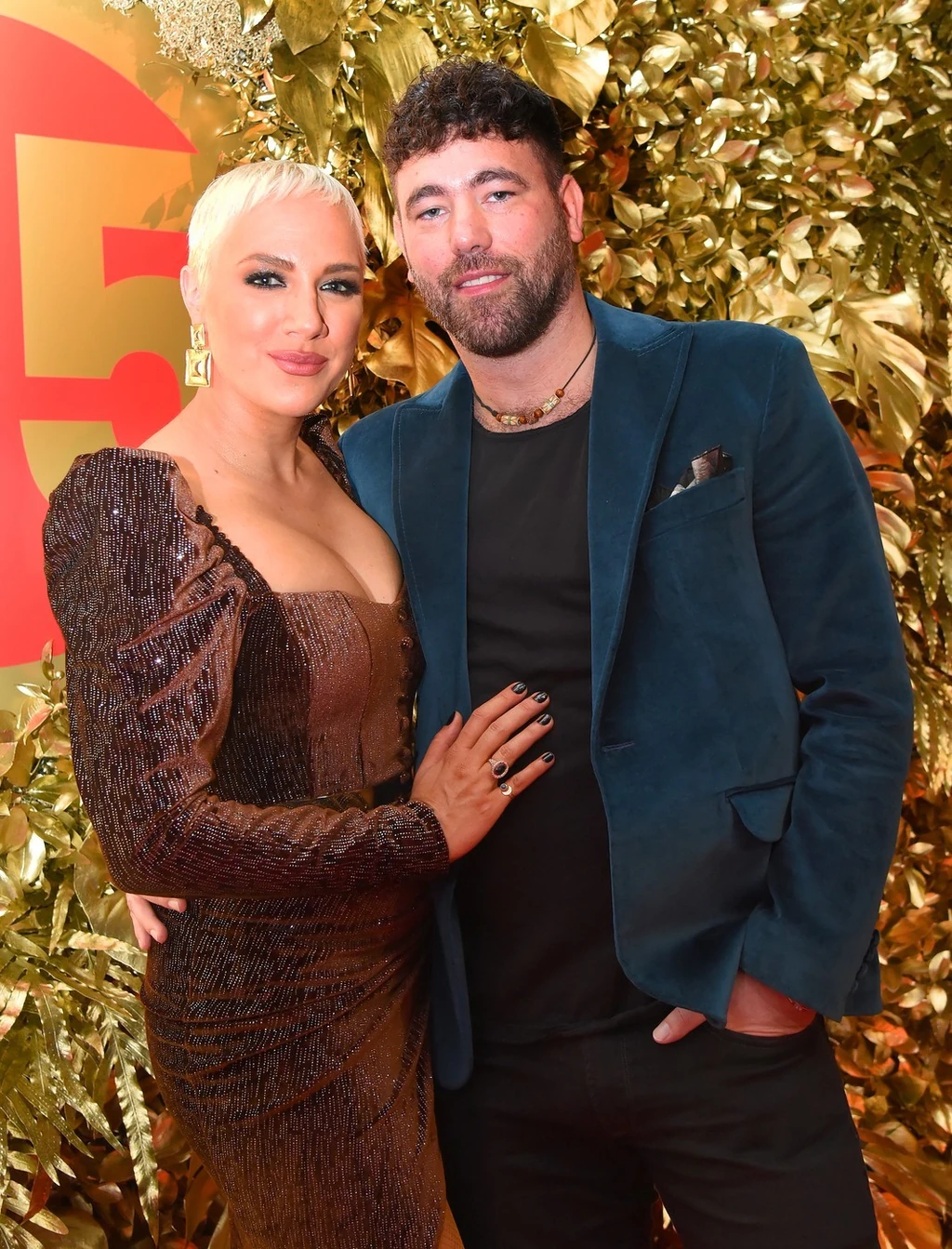 2022 októberében még boldogan ölelkezett Tóth Gabi és Krausz Gábor (Fotó: Olajos Piroska)