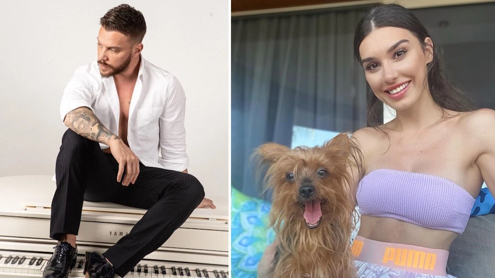 A szakítás után nem adta vissza a férje (balra) kutyusát