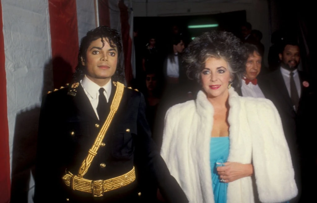 Michael Jackson és Elizabeth Taylor (Fotó: Getty Images)