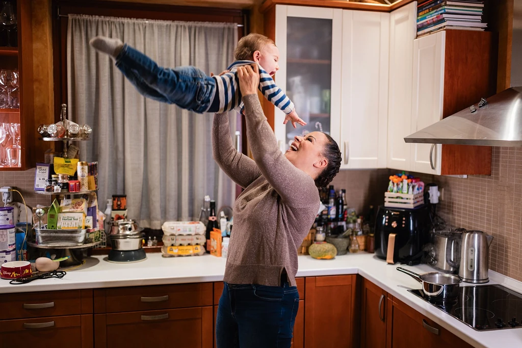 Noel jóízűen eszik, főleg a zöldséges fogások a kedvencei (Fotó: Schumy Csaba/fotocentral.hu)