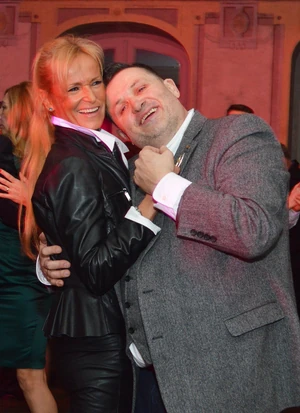 Galambos Lajcsi és felesége, Boglárka