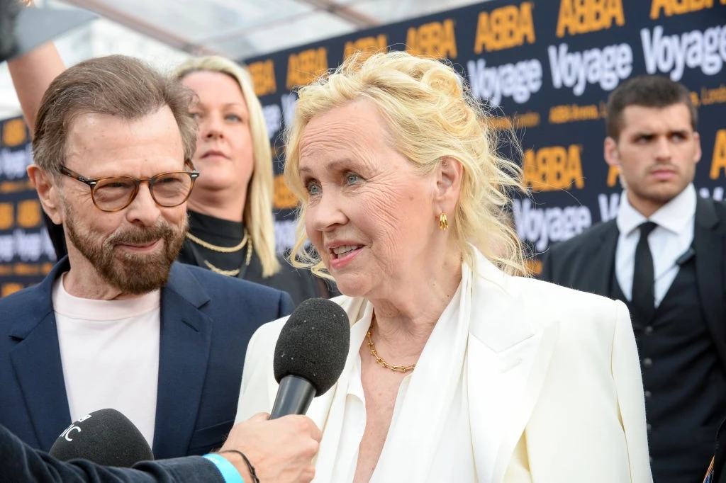 Björn Ulvaeus és Agnetha Fältskog: az egykori házaspár 2022-ben  
