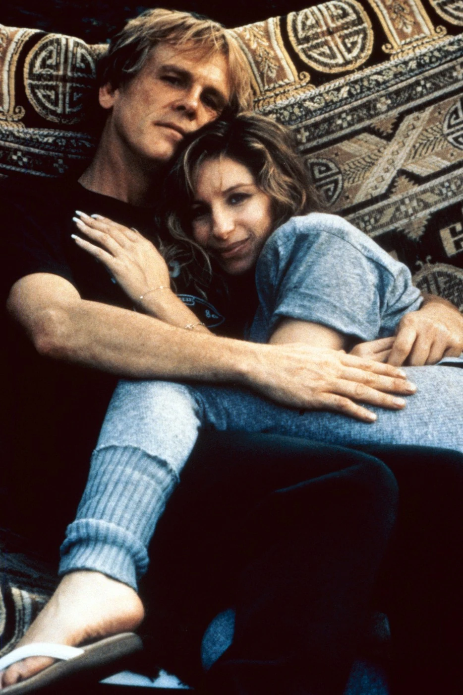 A film két főszereplője: Nick Nolte és Barbra Streisand