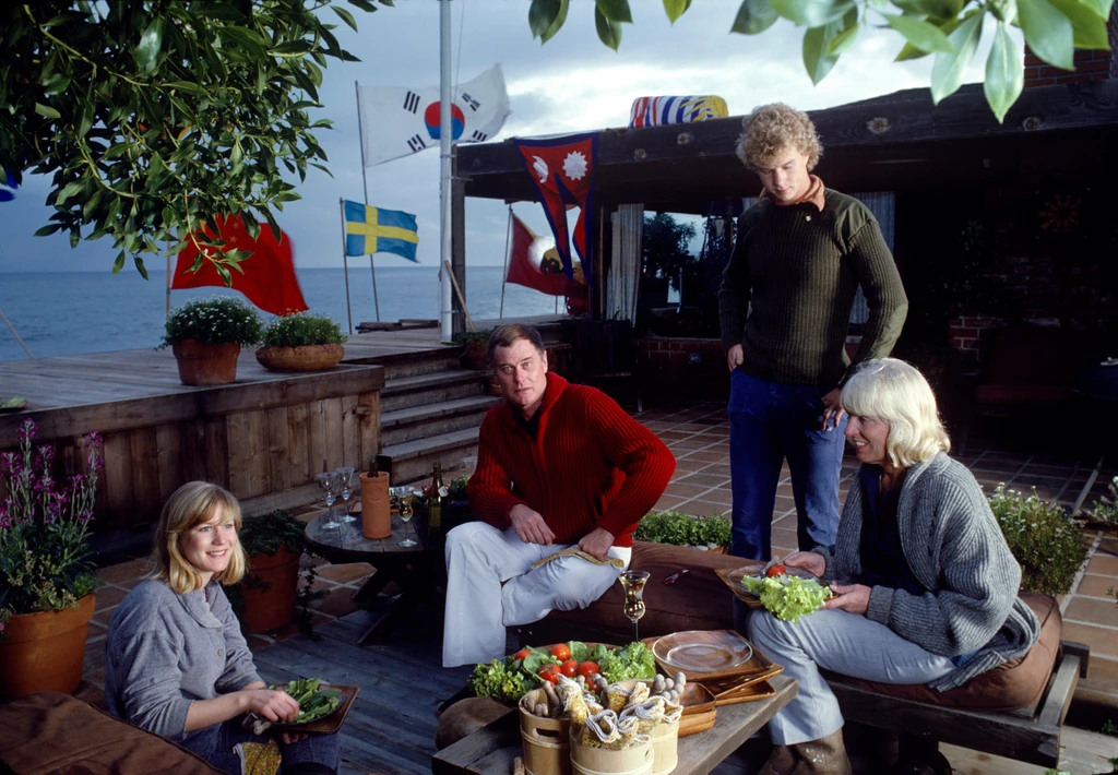 Hagman gyerekei svéd származású feleségére, Majra ütöttek (Fotó: Getty Images)