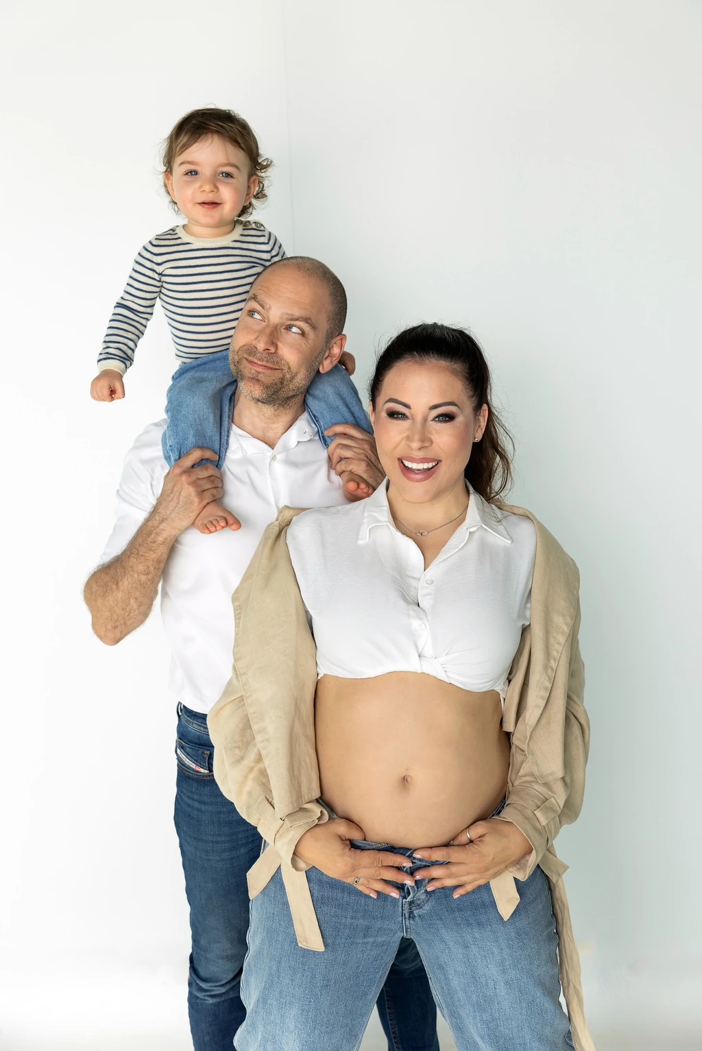 Második gyermeküket szeptemberre várják (Fotó: Borzi Vivi)