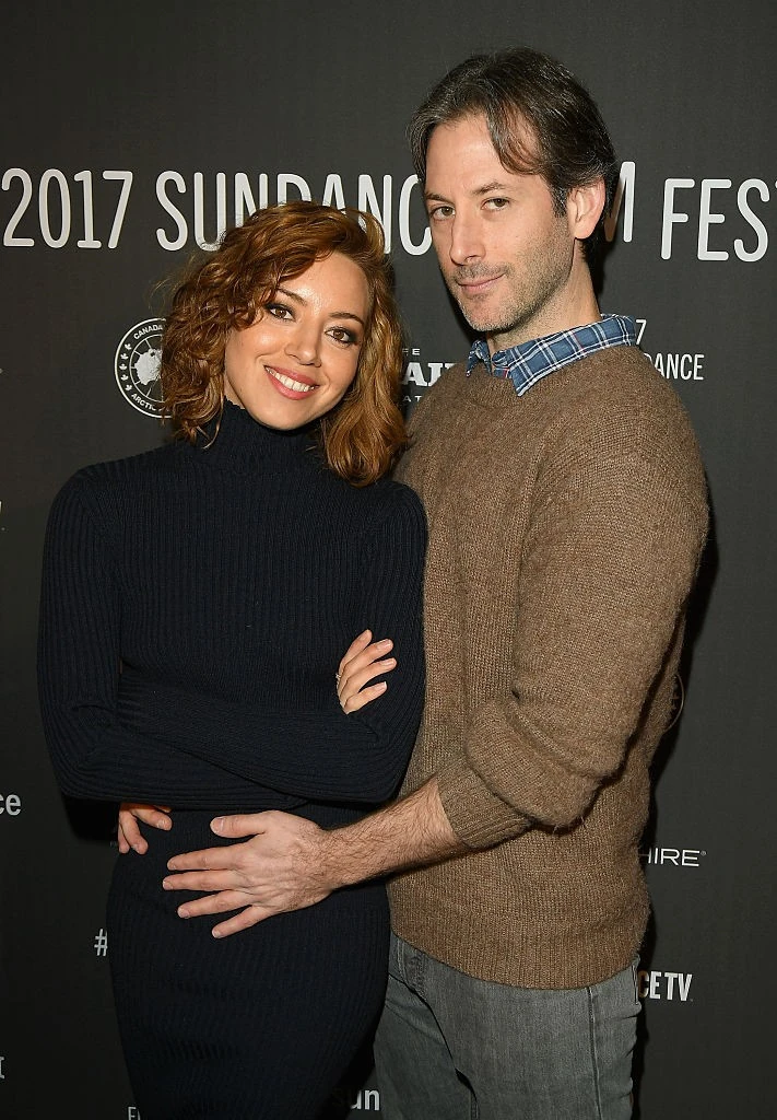 Aubrey Plaza és Jeff Baena 2017-ben (Fotó: Getty Images)