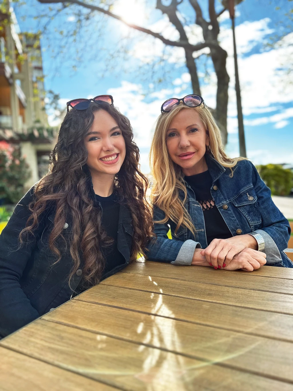 Léna és anyukája, Zsóka (Fotó: Archív)