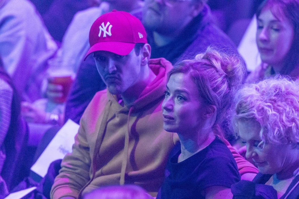 Medveczky Balázs és Kovács Patrícia a Sztárbox arénájában (Fotó: Trenka Attila/fotocentral.hu)