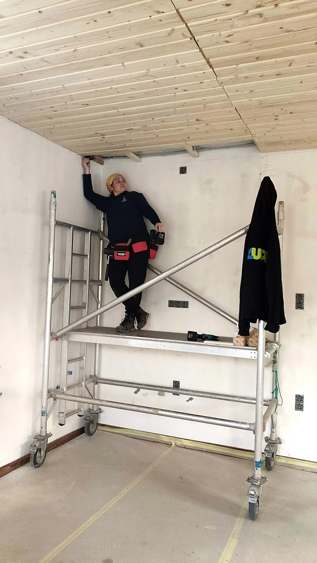 Van munka bőven a frissen megvásárolt házban