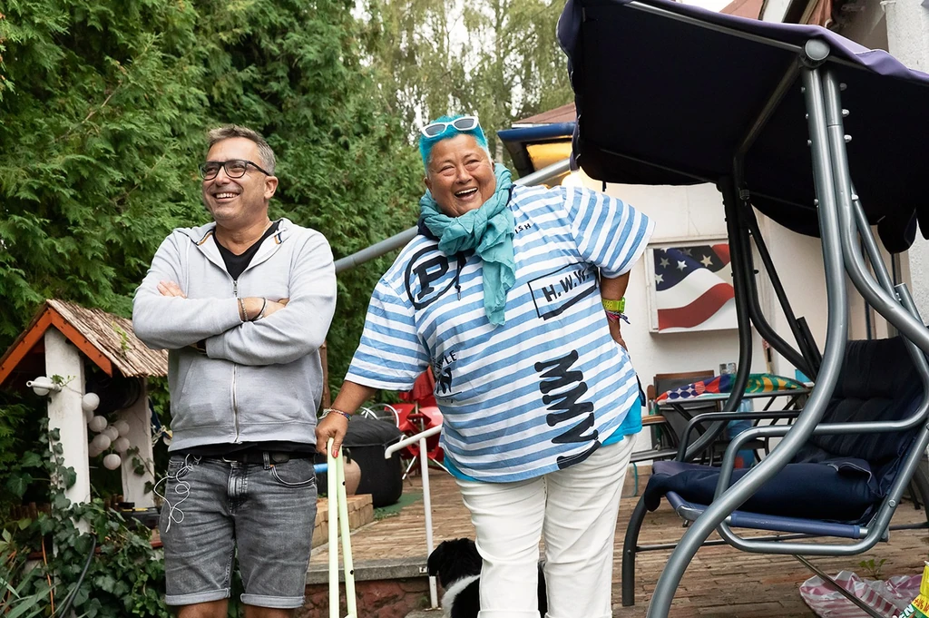 Falusi Mariann-nal is remek hangulatban telt a formabontó utazás (Fotó: Viasat3/Déry Ágoston)