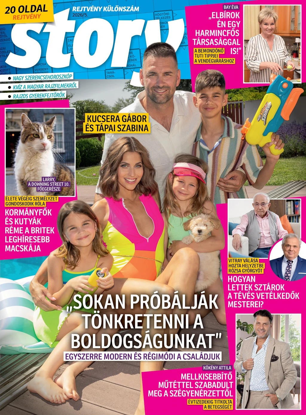 A Story rejtvény különszámát keressék az újságárusoknál!