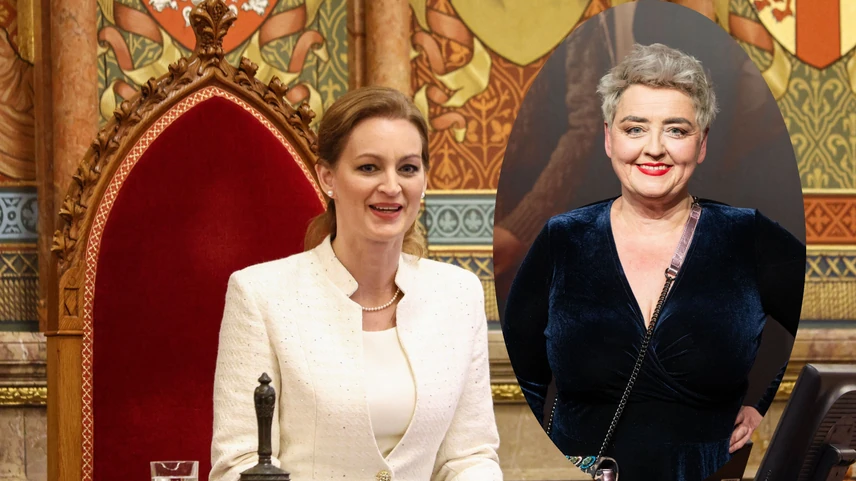 Forsthoffer Ágnes ruháját Makány Márta tervezte