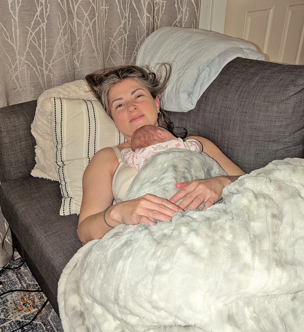 Antónia egészséges kislánynak adott életet (Fotó: Archív)