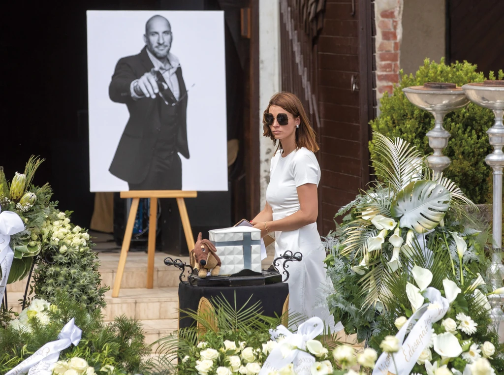 Mazsi szívszorító beszédet mondott Berki Krisztián temetésén (Fotó: Birton Szabolcs)