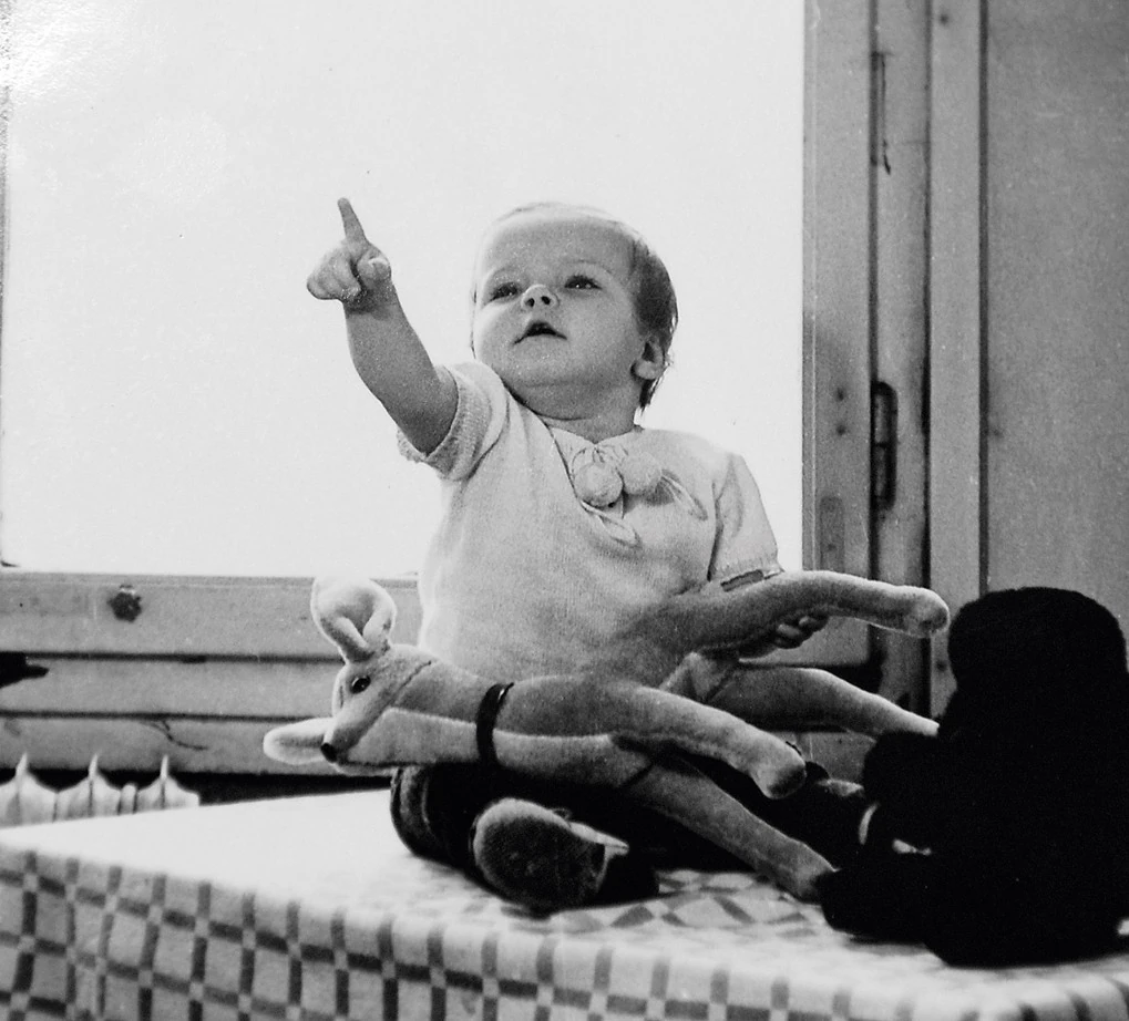 Ő maga is bájos csöppség volt (Fotó: Archív)