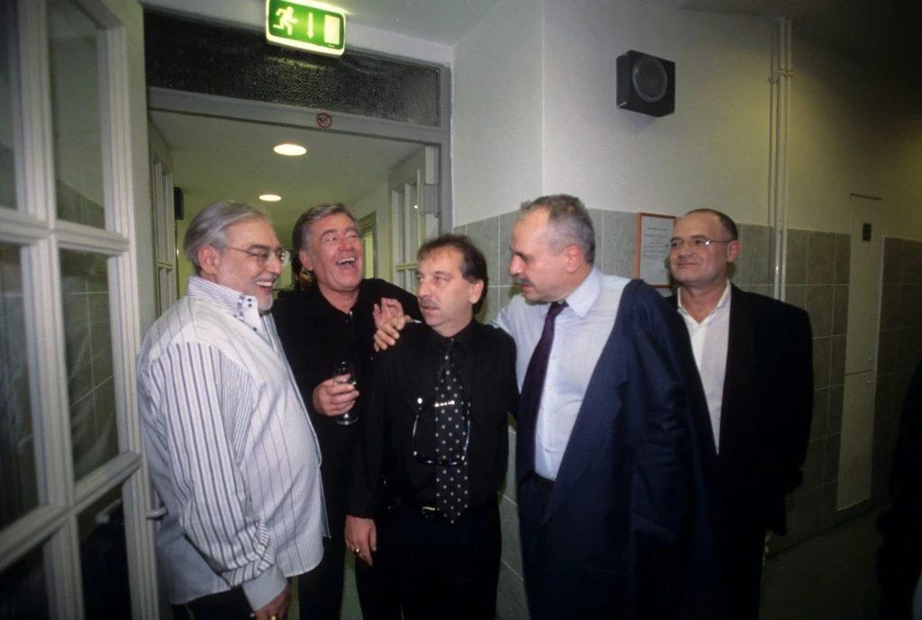 Forgács Gábor a legnagyobb hazai művészekkel állt egy színpadon (Fotó: Archív)