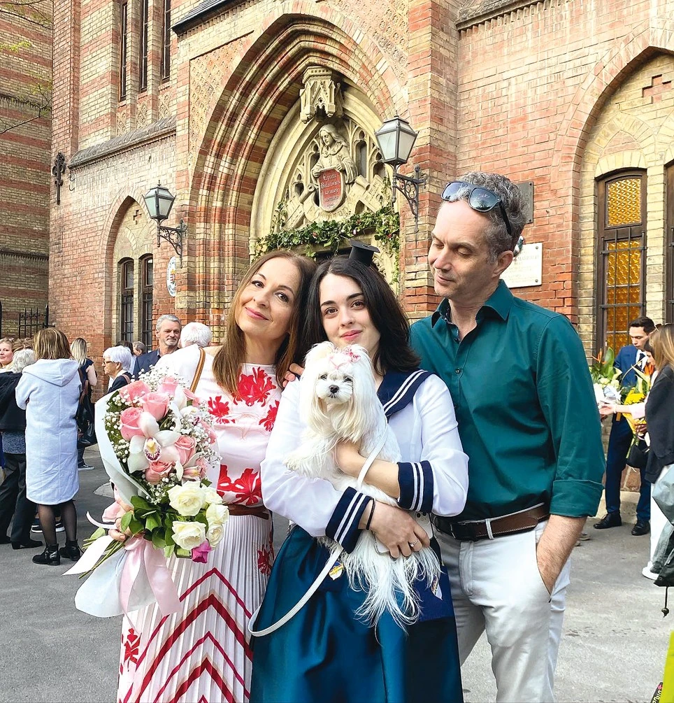 A büszke szülők (Fotó: Archív)