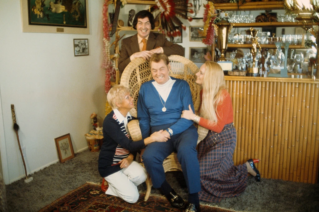 Egy családi kép 1974-ből, ekkor már kisebbik lánya nem élt (Fotó: Getty Images)