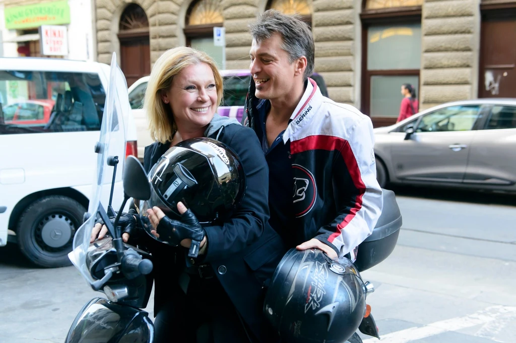 Hegyi Barbara Homonnay Zsolttal is motorozott már (Fotó: Schumy Csaba/fotocentral.hu)