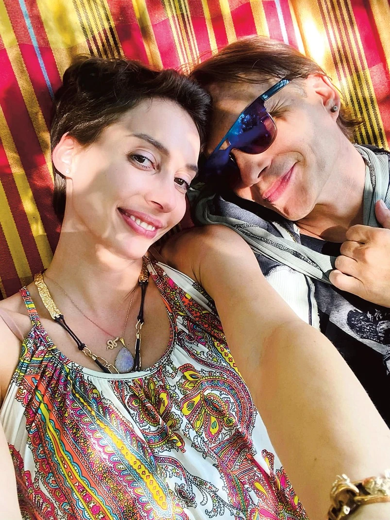 Nagy Boglárkával az egzotikus Balin tartózkodnak (Fotó: Archív)