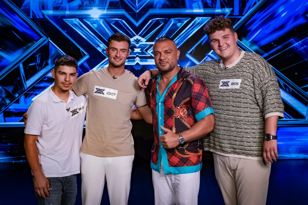 Gáspár Laci és mentoráltjai (Fotó: RTL)