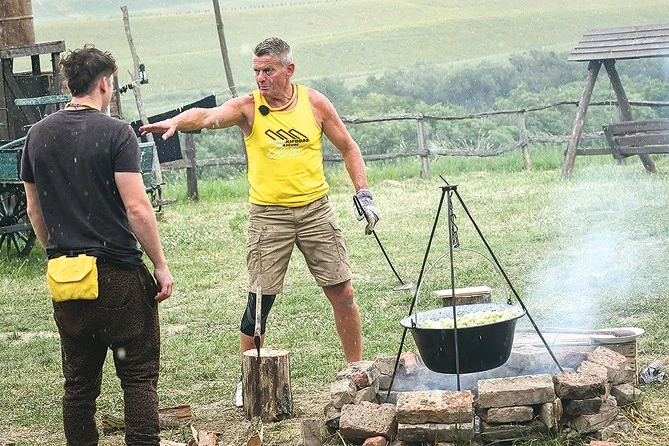 A legtöbbet Szabyest vitázott a színésszel (Fotó: Archív)