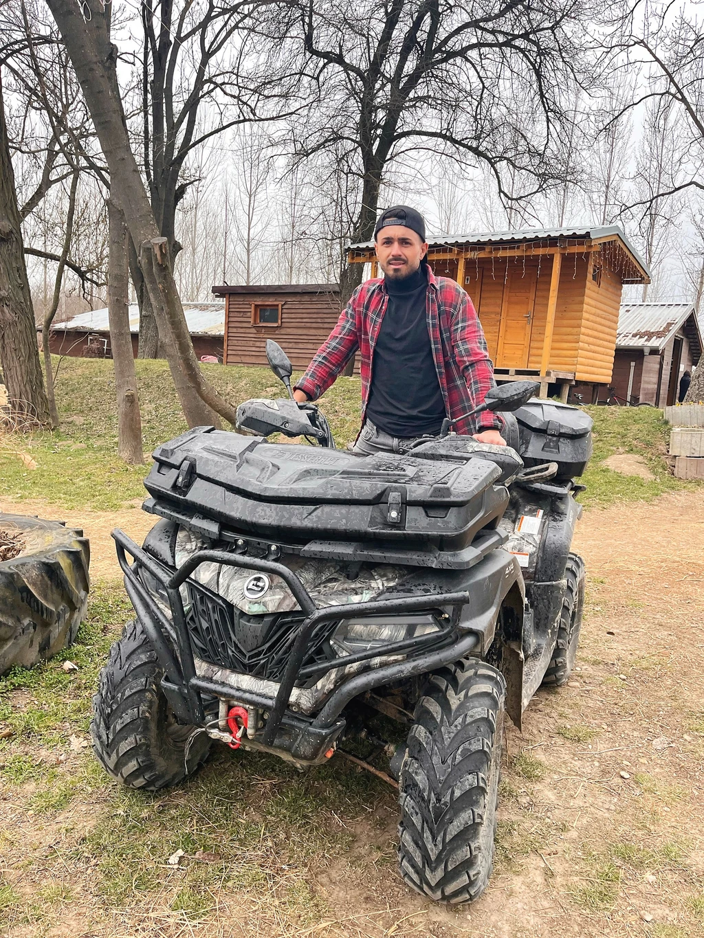 Edzés után irány a családi farm