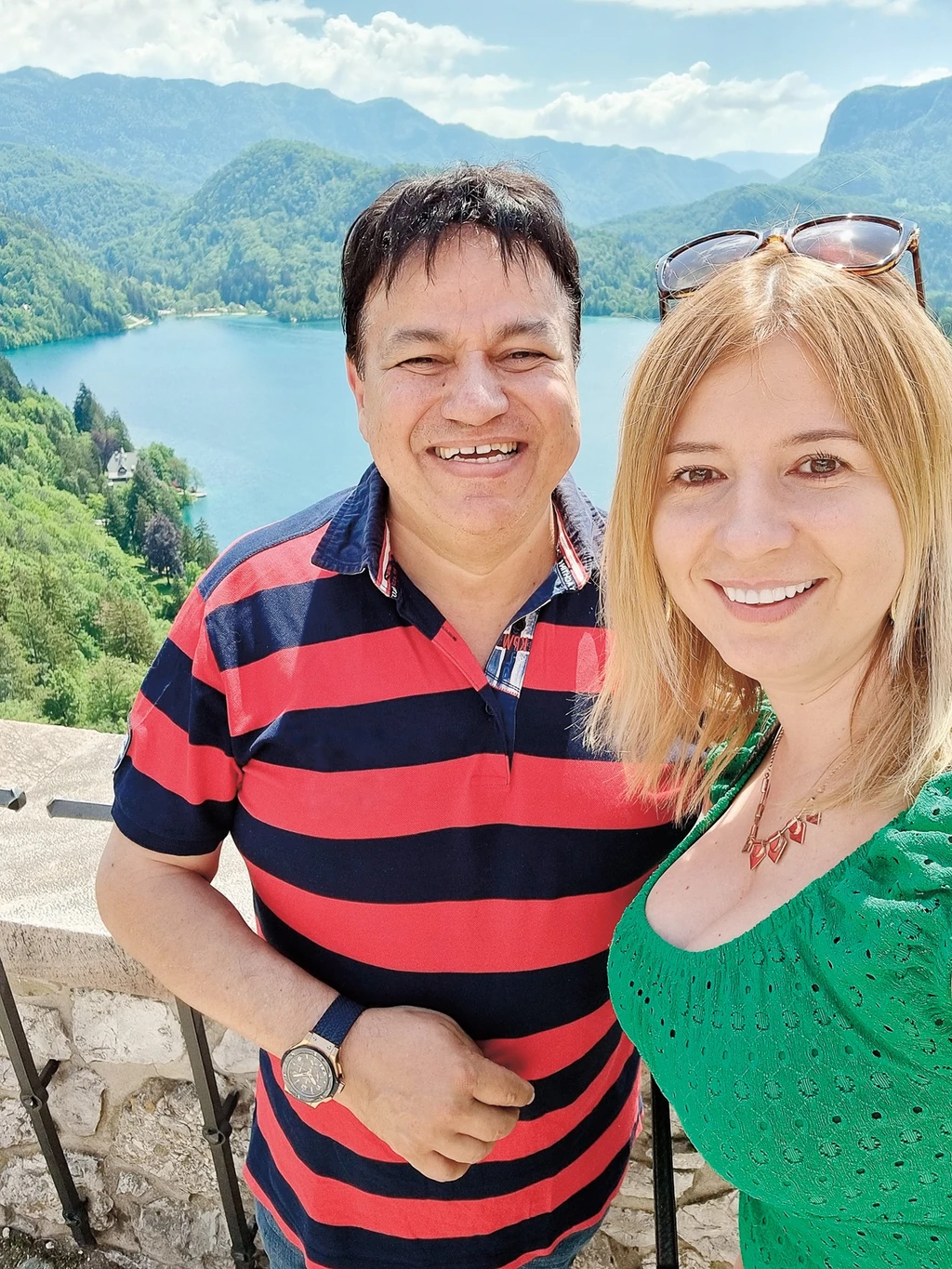 A Bledi-tónál is jártak Angélával (Fotó: Archív)