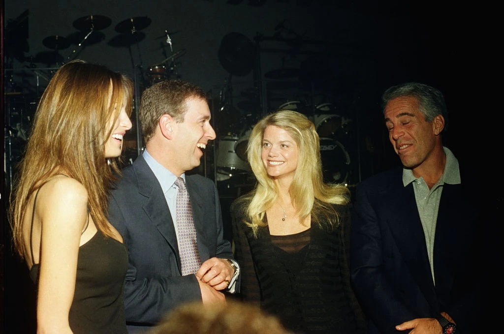 A herceg és Epstein egy régi bulin (Fotó: Getty Images)