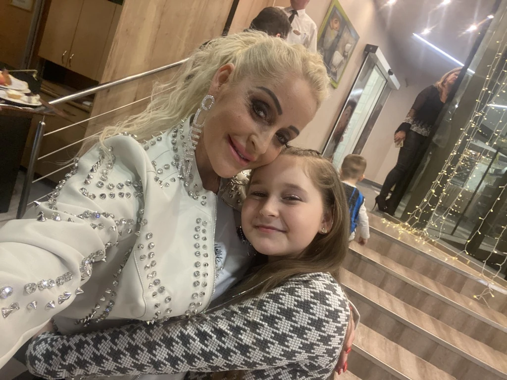 Kislányával, Zsuzsikával (Fotó: Archív)