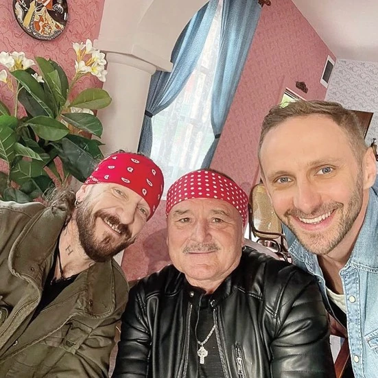 Nagy Feróval és Józan Lászlóval (Fotó: Archív)