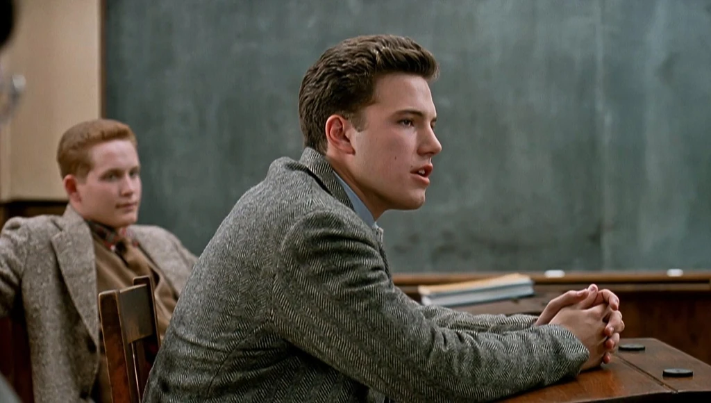 A húszéves Ben Affleck az egyik első filmjében - nem volt könnyű a gyerekkora