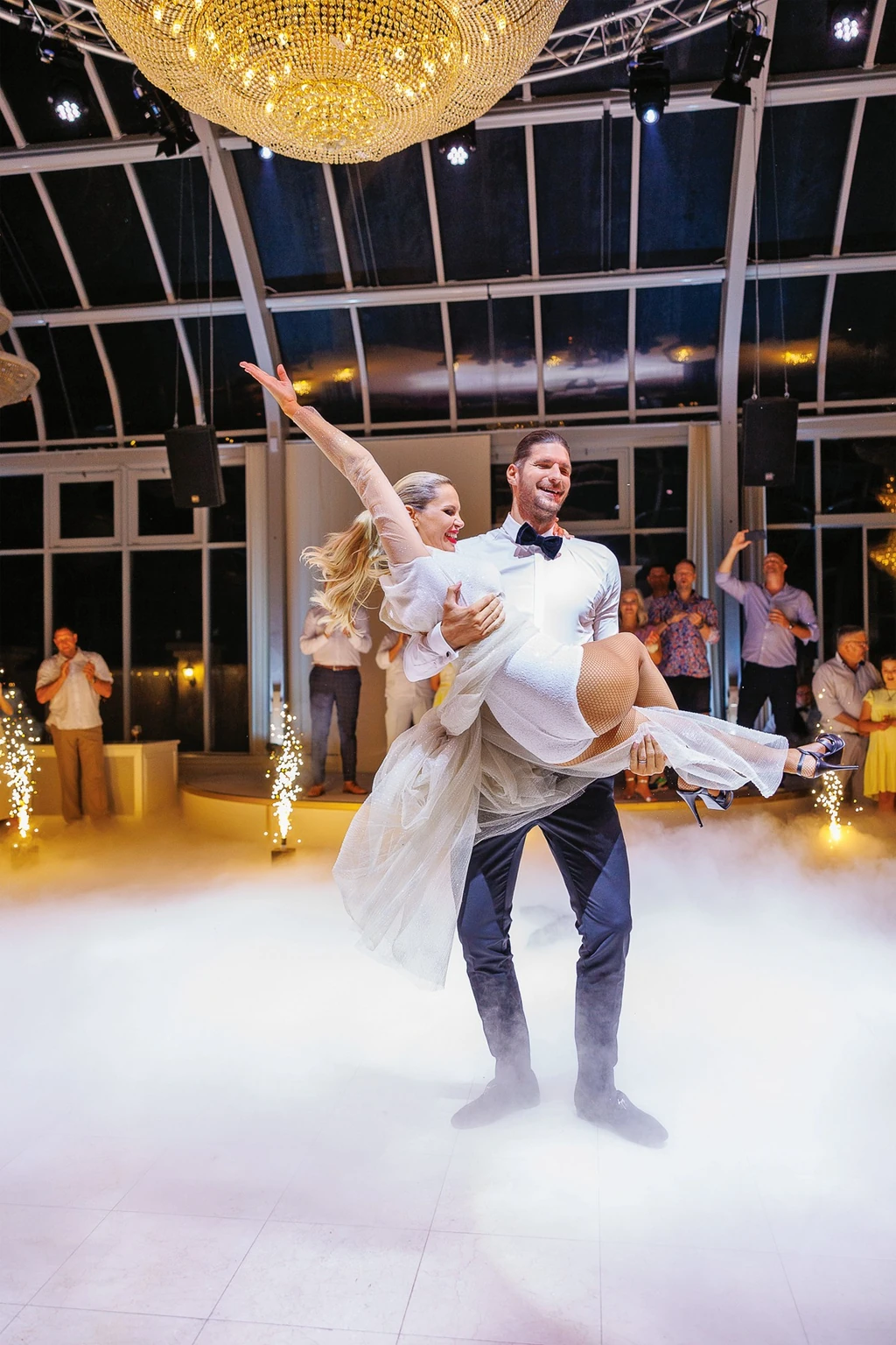 Különleges tánccal készültek