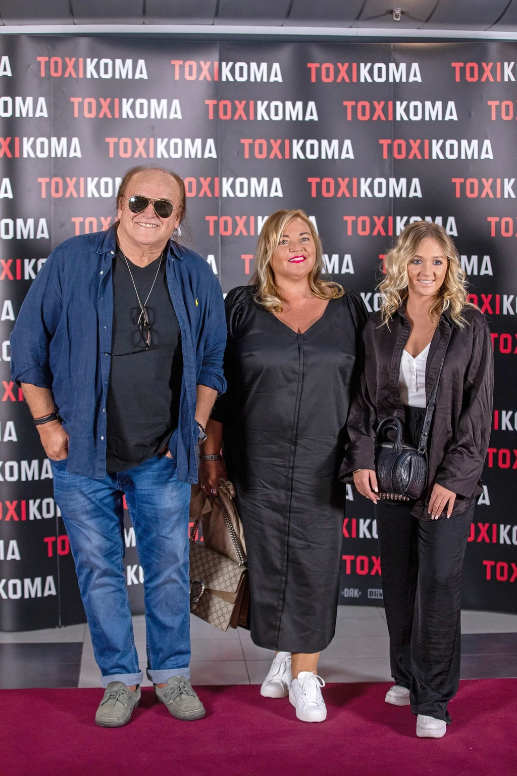 Feleségével és nevelt lányával, Vanesszával (Fotó: Birton Szabolcs/fotocentral.hu)