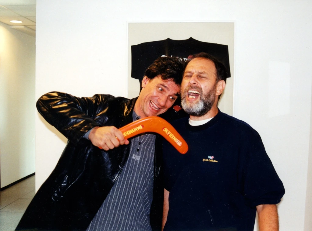 Úgy tűnt, munkán kívül is barátok (Fotó: Archív)