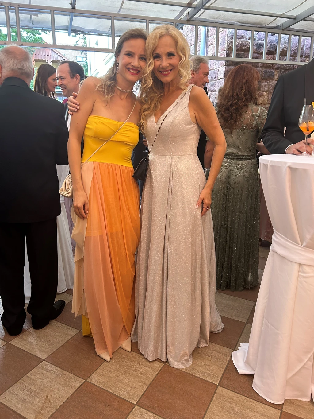 Horgas Eszter és tanítványa