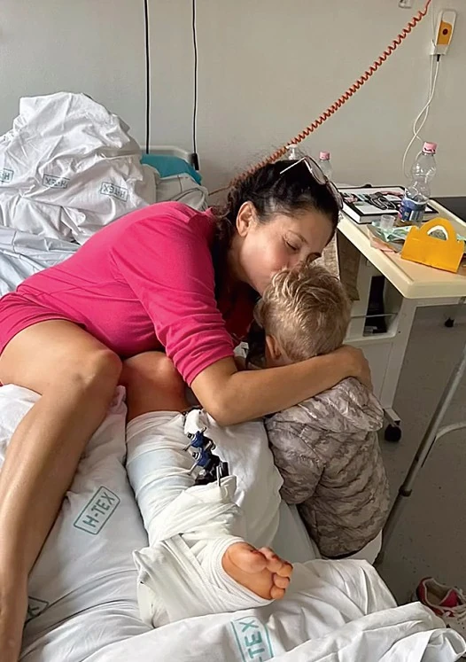 Kisfia is meglátogatta