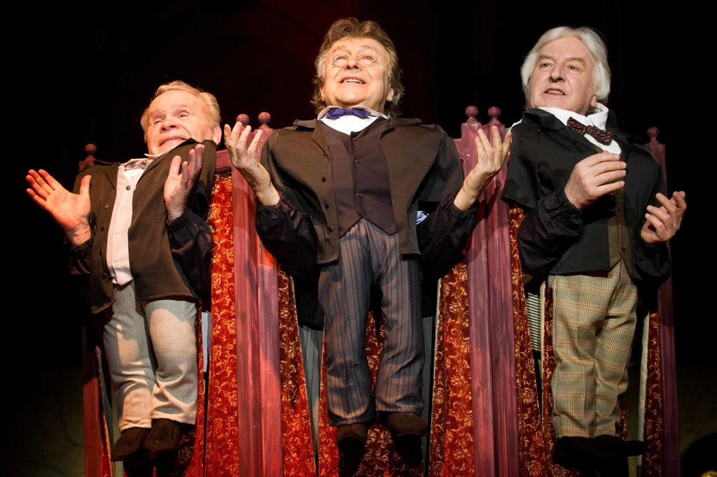 Molnár Ferenc A monokli című Lukács Sándorral és Tahi Tóth Lászlóval (Fotó: Vörös Szilárd/fotocentral.hu)