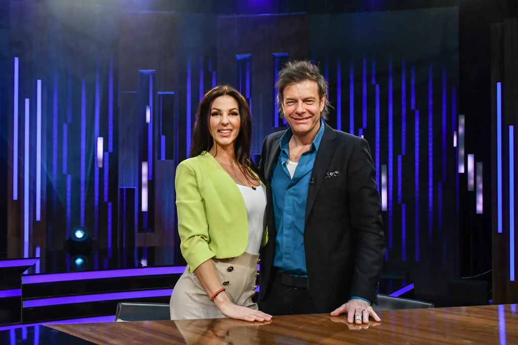 Tilla és Csillag a Password – A jelszó című műsorban (Fotó: TV2)