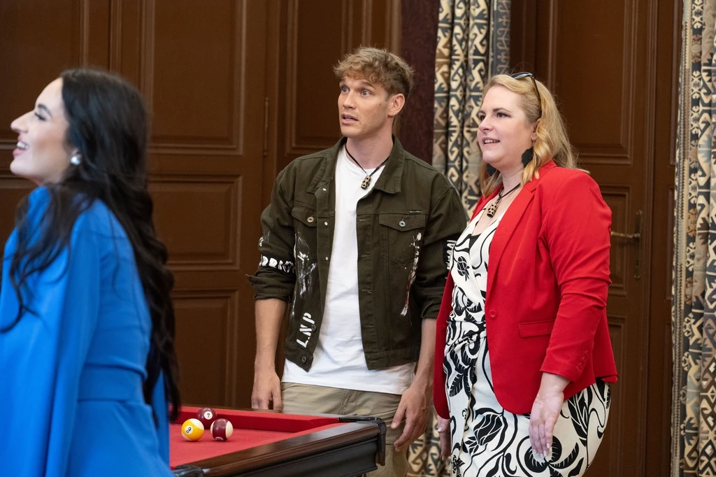 Nádai Réka Az Árulók – Gyilkosság a kastélyban című műsorában szerepelt (Fotó: RTL)