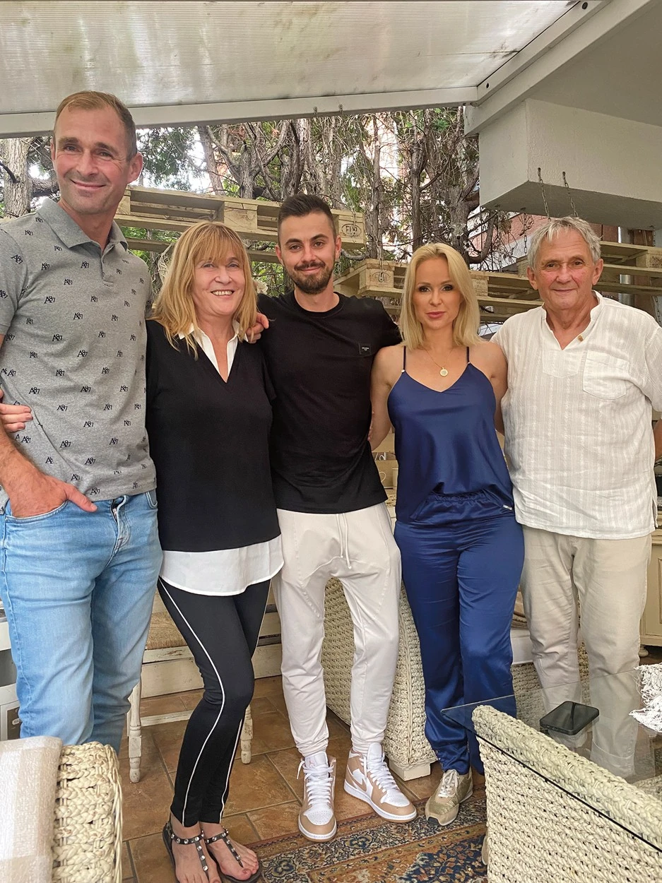 Szüleik a válás után is jóban maradtak (Fotó: Archív)