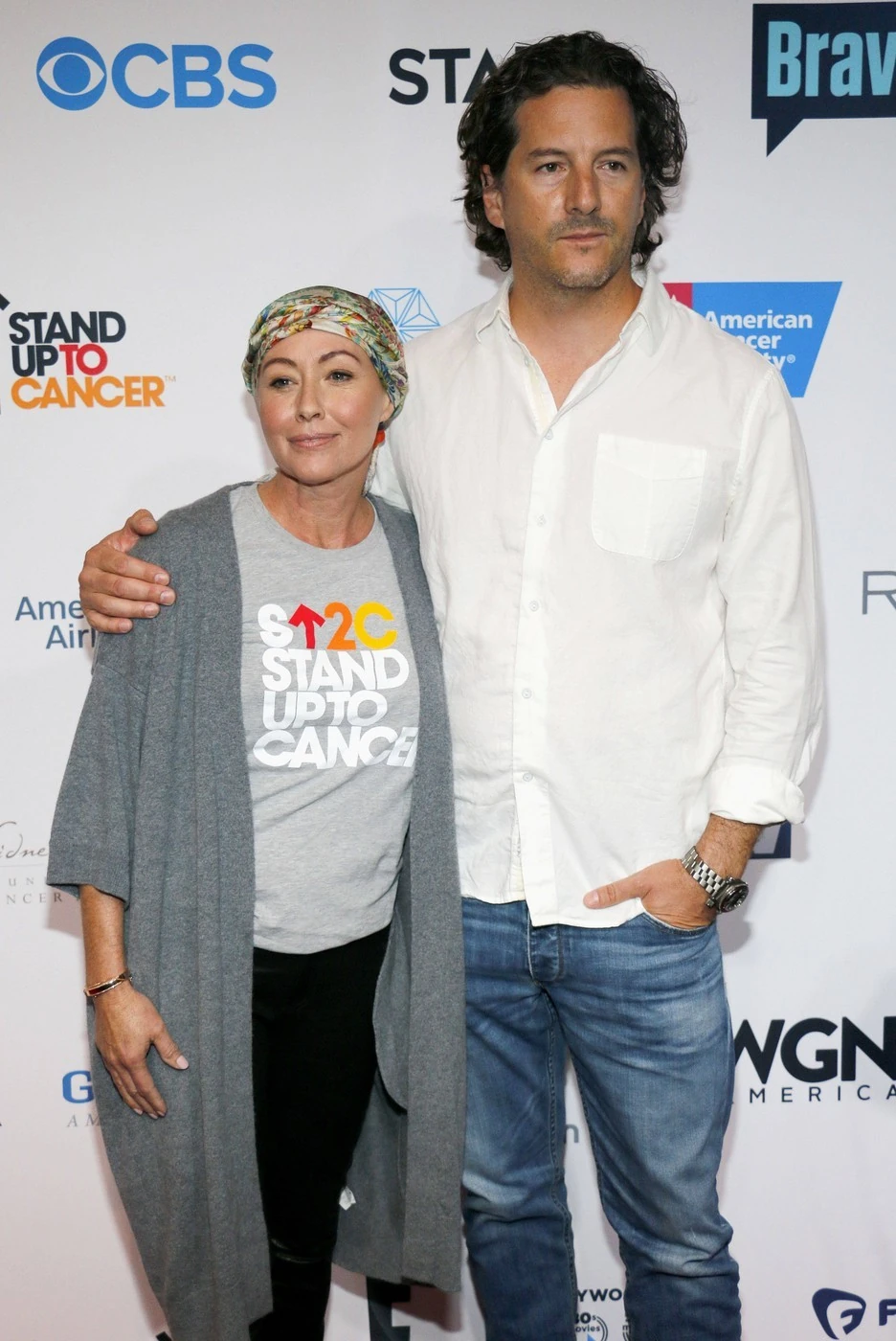 Shannen Doherty a férjével 2016-ban (Fotó: Profimedia)