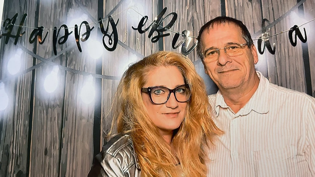 Adrienn párja, Tamás is a zenei világban mozog, ő dobos (Fotó: Archív)