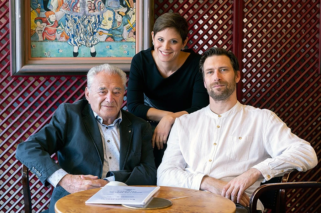 „Csodálom, ahogy a vőm, Makranczi Zalán a gyerekkel foglalkozik” (Fotó: Schumy Csaba/fotocentral.hu)