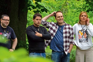 Kiss László, Hajdú Péter, Hajnóczy Soma és Mészáros Nóra